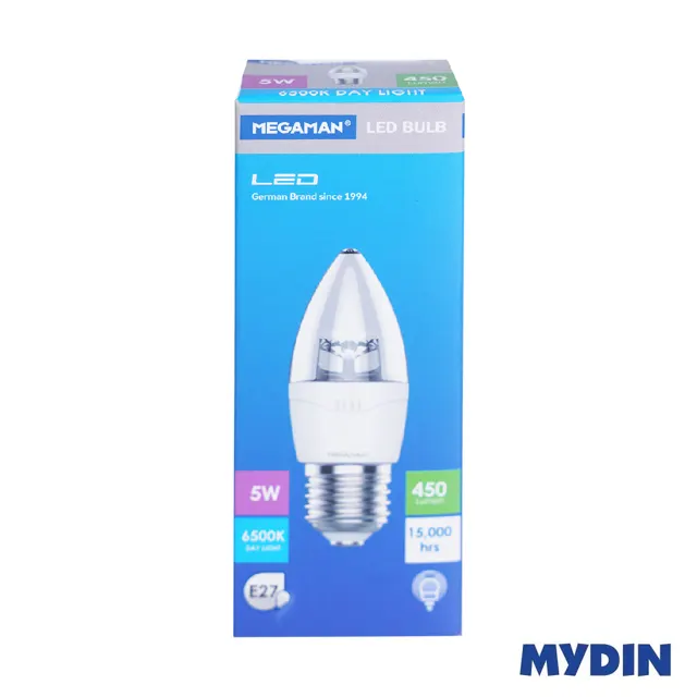 Megaman Candle Led Blb E27 C/daylight 5w