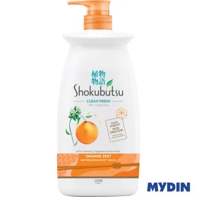 Shokubutsu B/wsh Bot, 900g, Or/zest