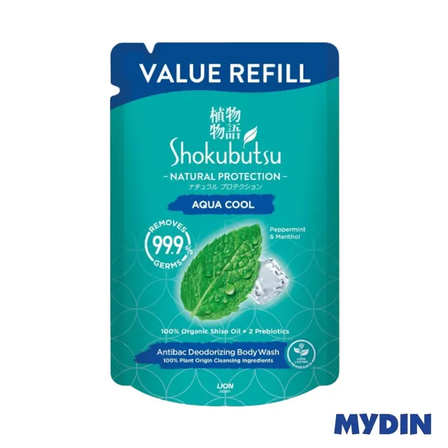 Shokubutsu Bw Natural Aqua Cool Refill 800g