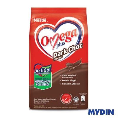Nestle Omega Plus Dark Chocolate Milk Powder 900g