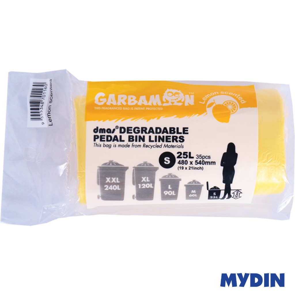 Garbamon Garbage Bag Scnt 19×21in 35S S
