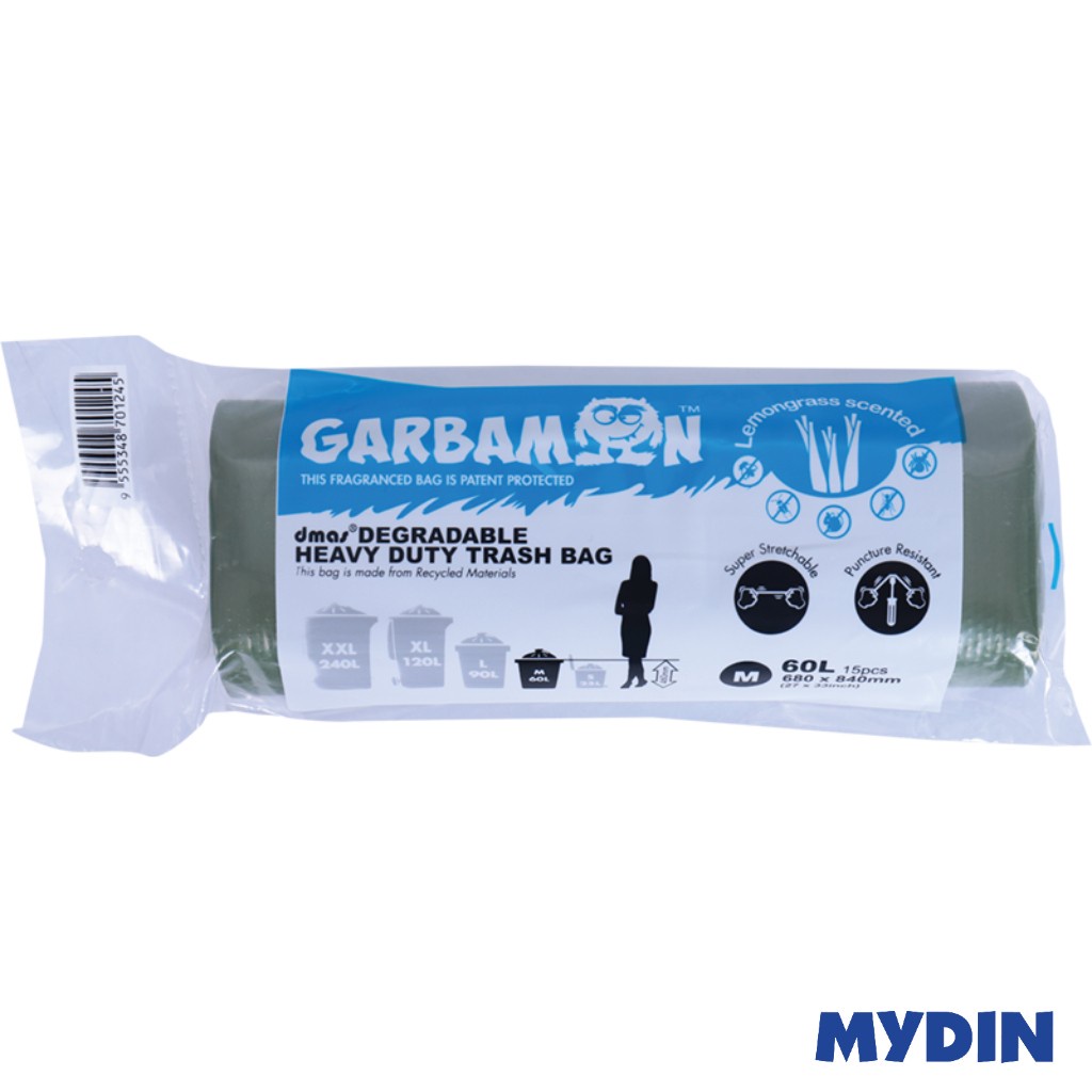 Garbamon Garbage Bag Scnt 30×37in 10S L