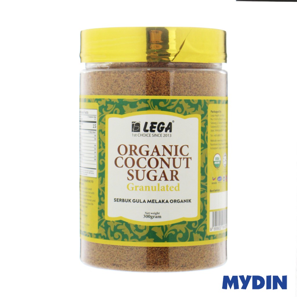 Lega Organic Granulated C/nut Sugar 300g