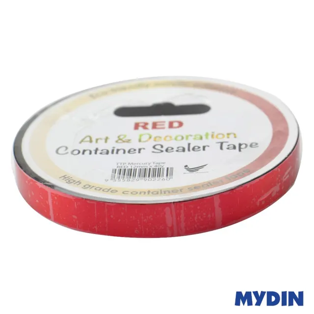 Ttp Mercury Tape Red 12mmx40yards