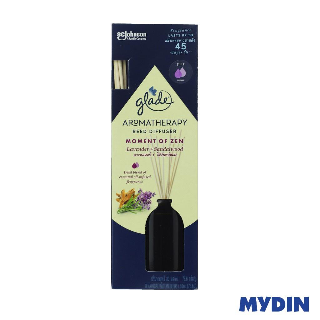 Glade A/thpy Reed Diff, 80ml, Or