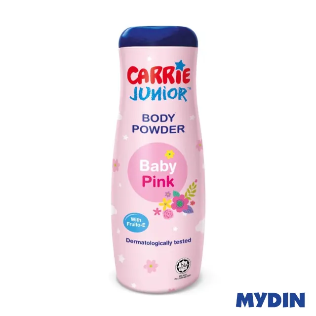 Carrie Junior Body Pwd, 450g, B/pnk