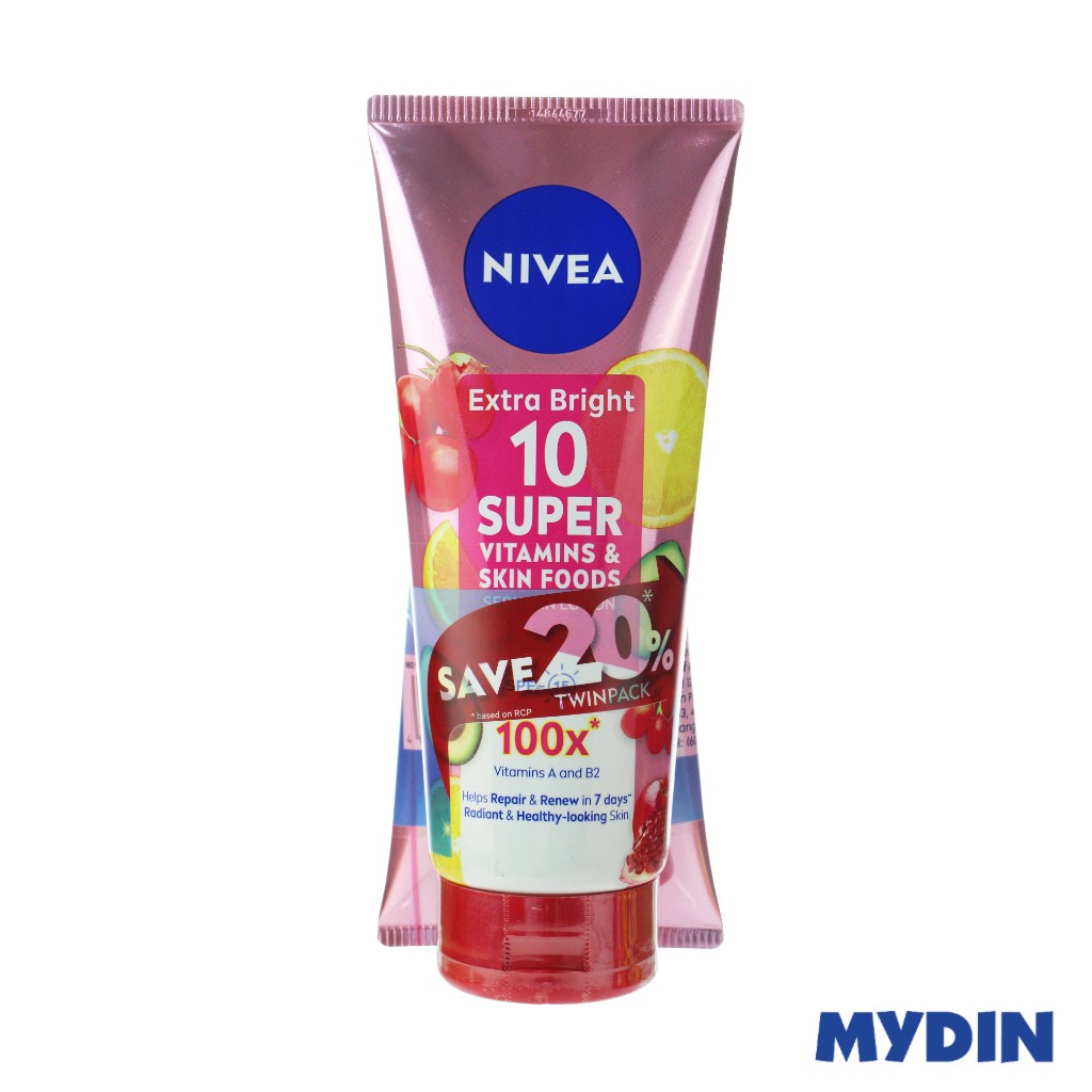 Nivea Eb 10super Vit&food Srm 300ml Tp