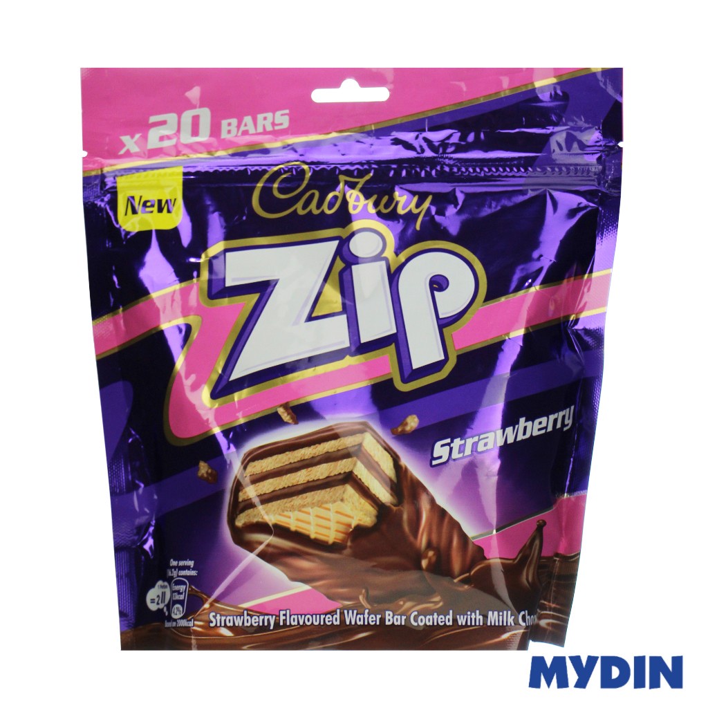 Cadbury Zip Sharebag Strawberry 160g