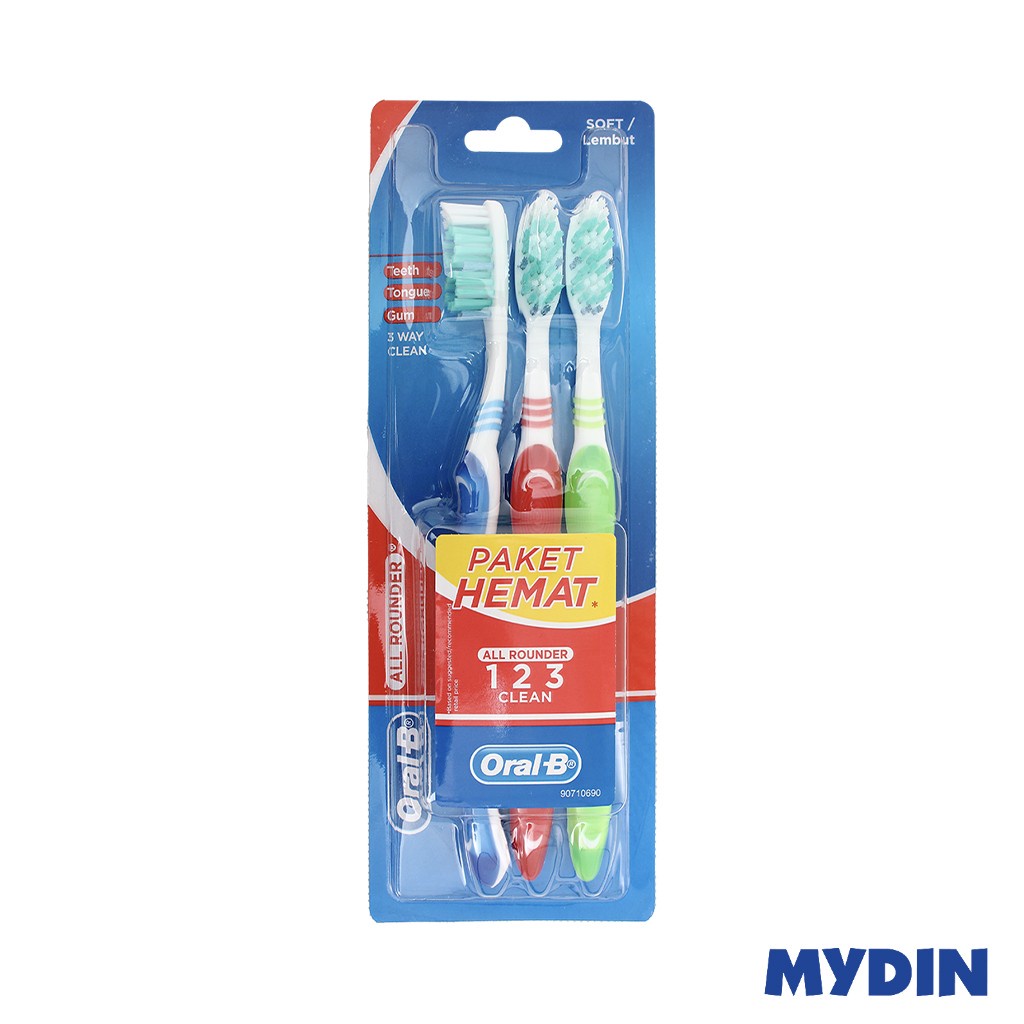 Oral B Ar 123 T/brsh 3S, Sft