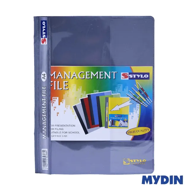Stylo Pvc Management File, Grey