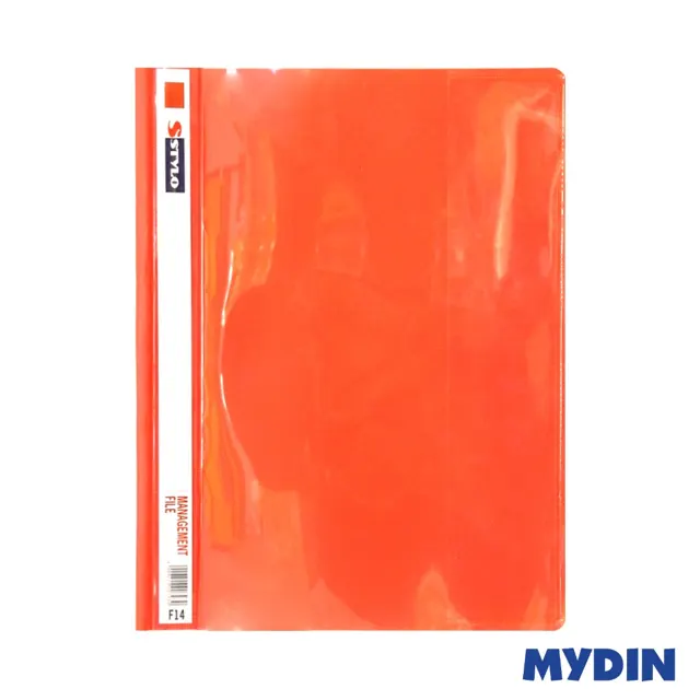Stylo Pvc Management File, Red