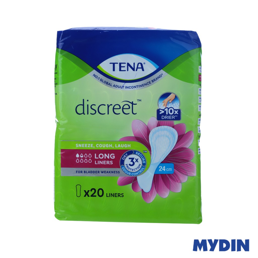 Tena Discreet Long Lin 24cm 20S