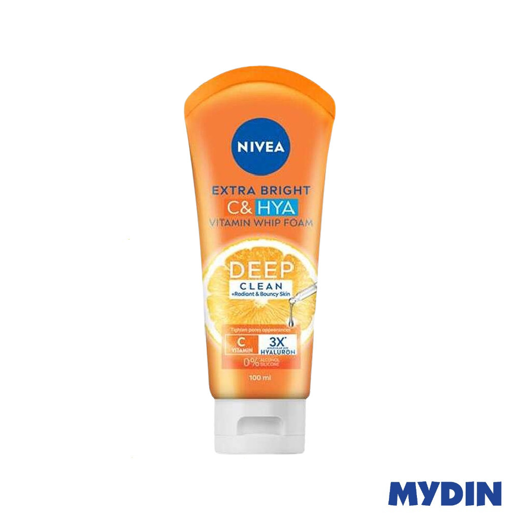 Nivea Xtra Bright C&hya D/cln Foam 100ml