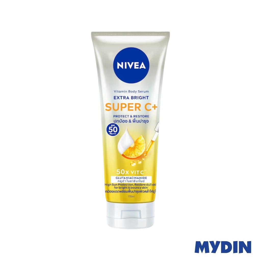 Nivea Extra Bright S/c+ Vit B/srm 170ml