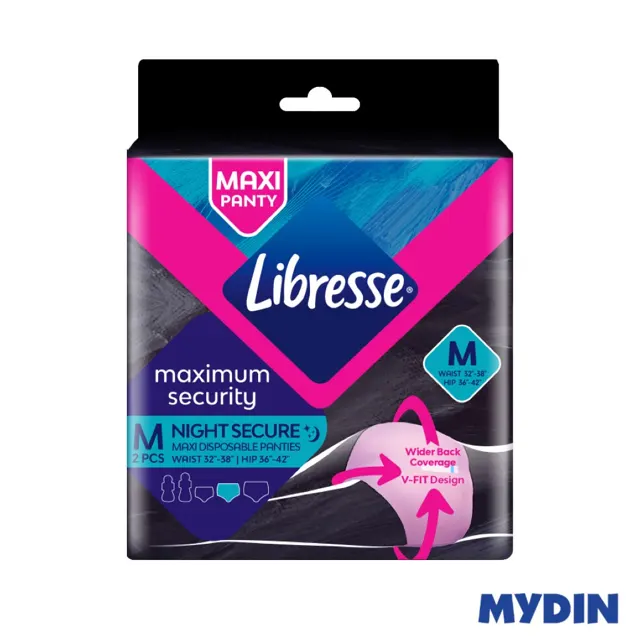 Libresse Max Security Maxi Panties M 2S