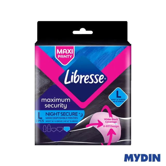 Libresse Max Security Maxi Panties L 2S