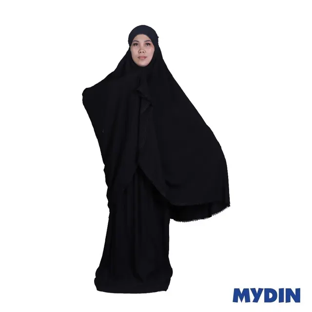 My Telekung Viscose Black Vrcxsp12b