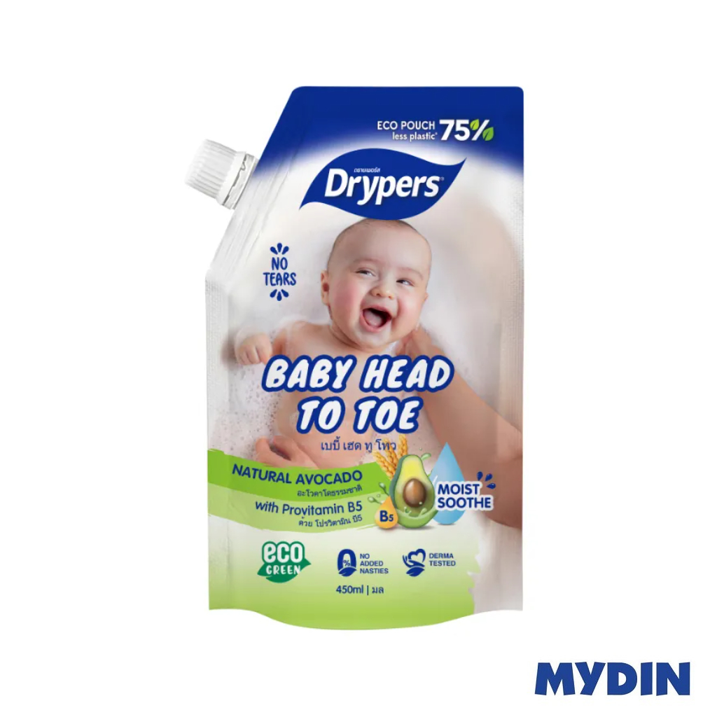 Drypers Baby Htt Ref, 450ml, Avcdo