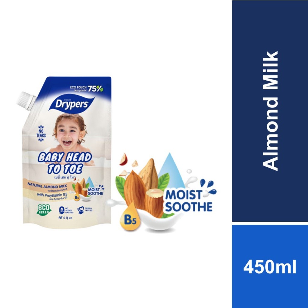 Drypers Baby Htt Ref, 450ml, Ntrl Br Grp