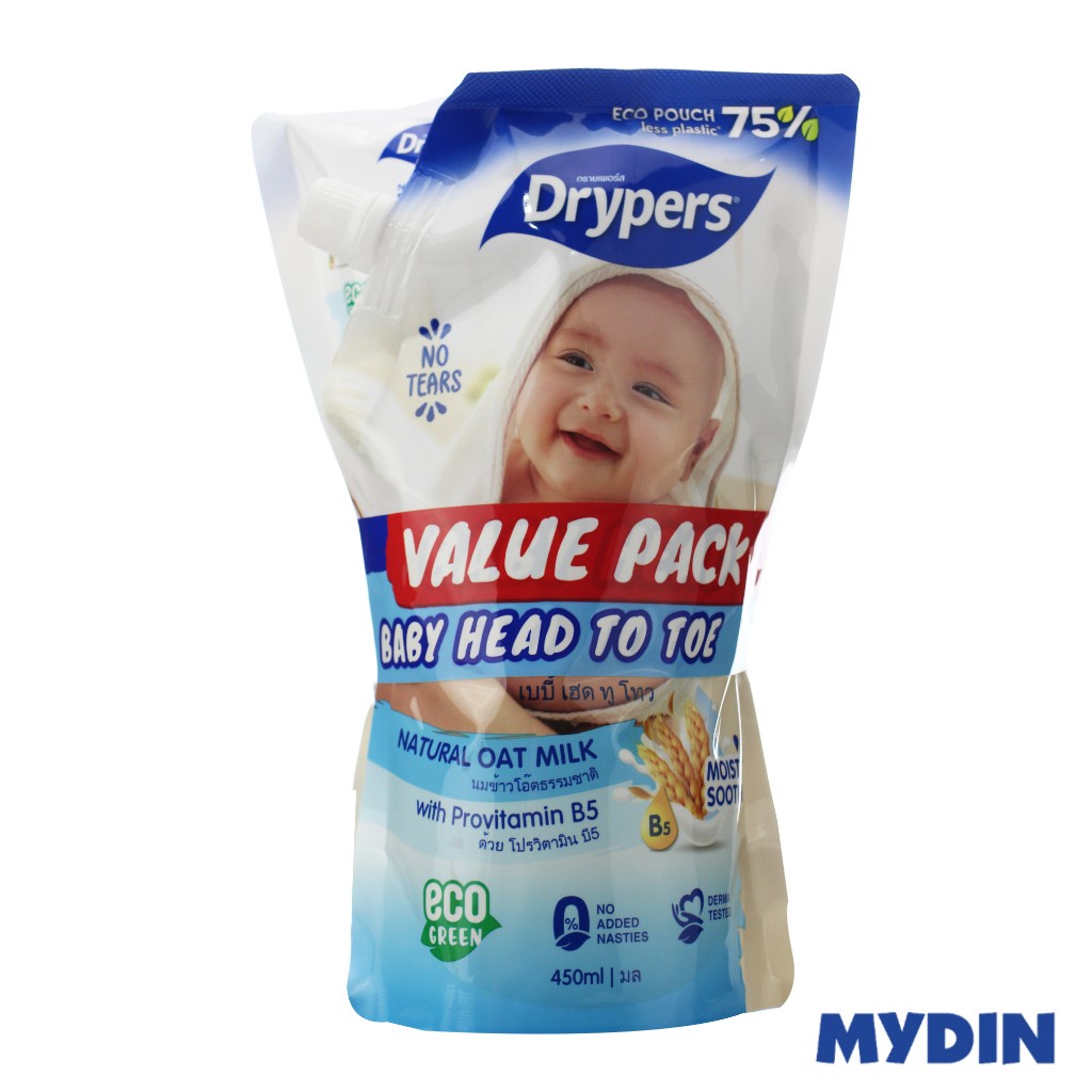 Drypers Baby Htt Ref Tp, 450ml, Oat