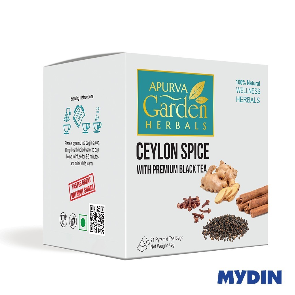 Apurva Tea Bag Ceylon Spice 21×2g