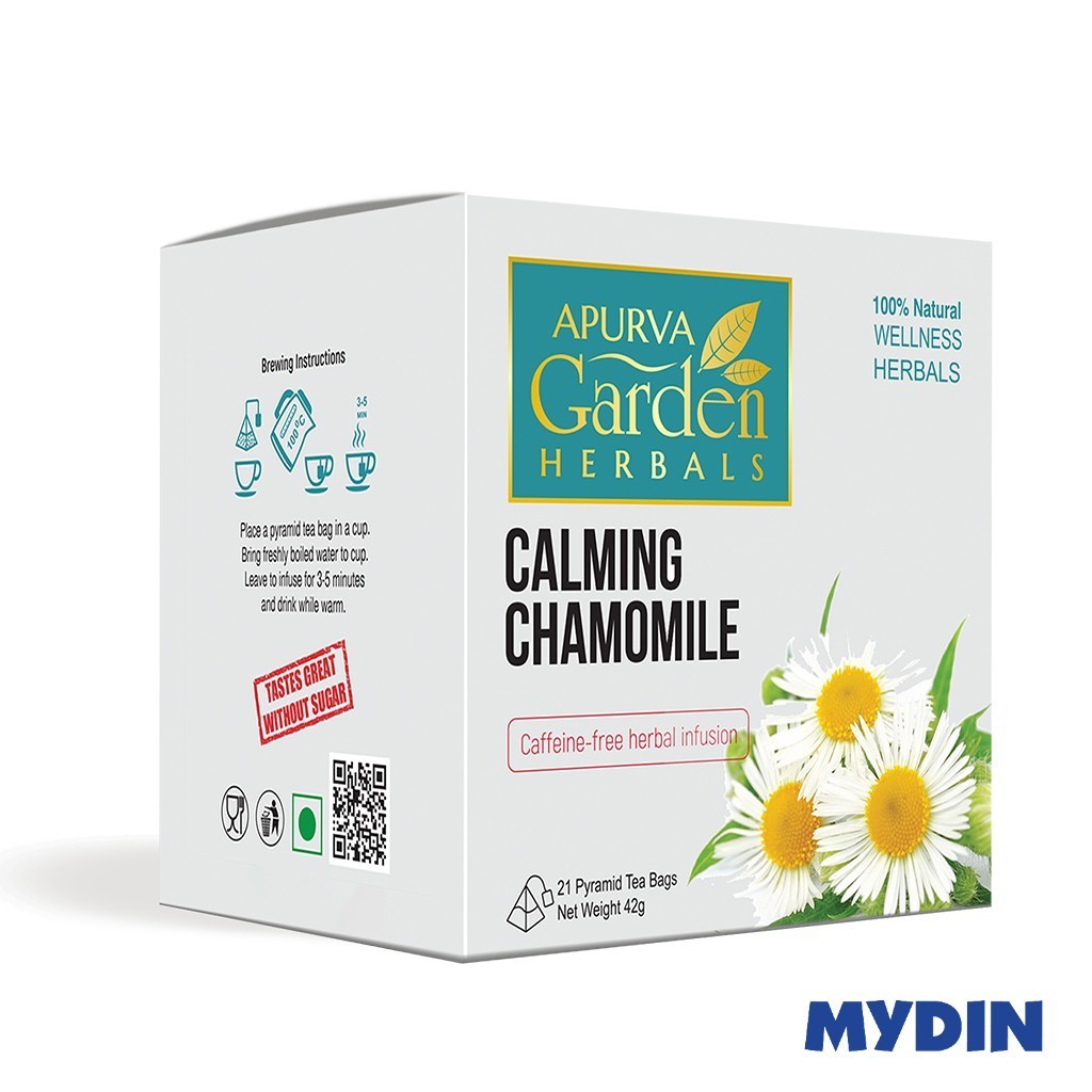 Apurva Tea Bag Calming Chamomile 21×2g