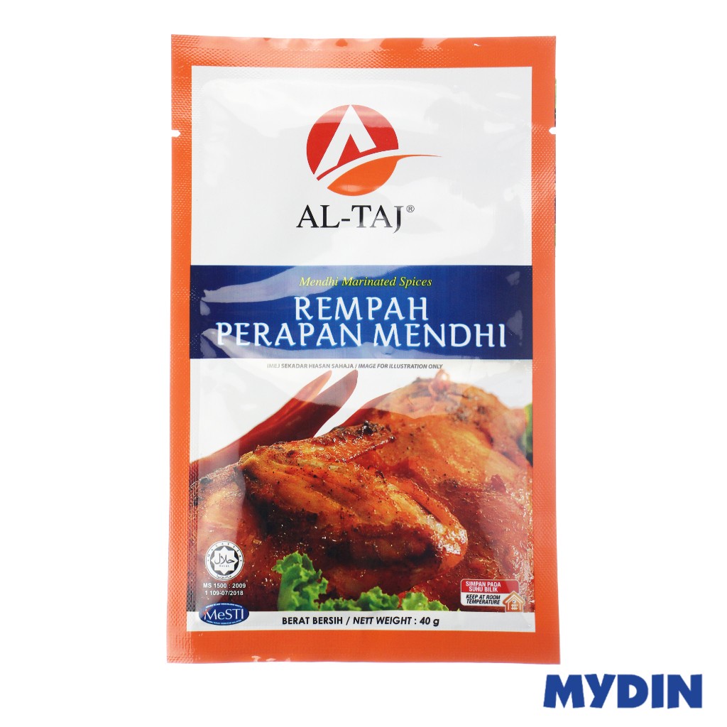 Al Taj Mendhi Marinade Spice 40g