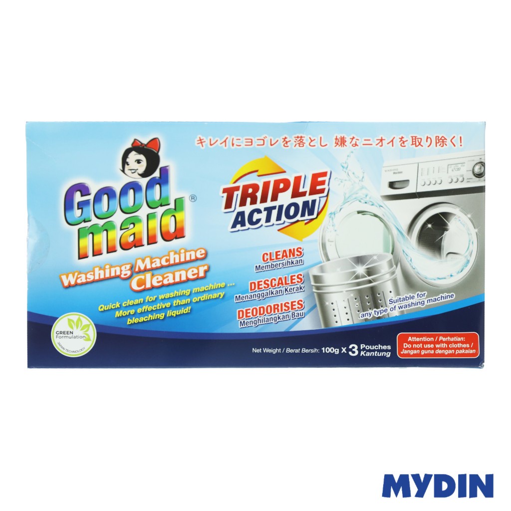 Goodmaid Washing Machine Clnr 100gx3