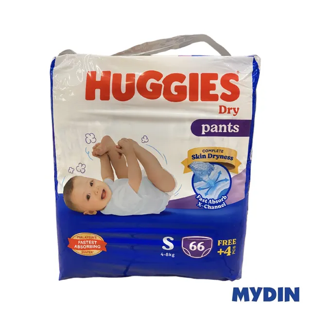 Huggies Dry Pants Mega, S66+4