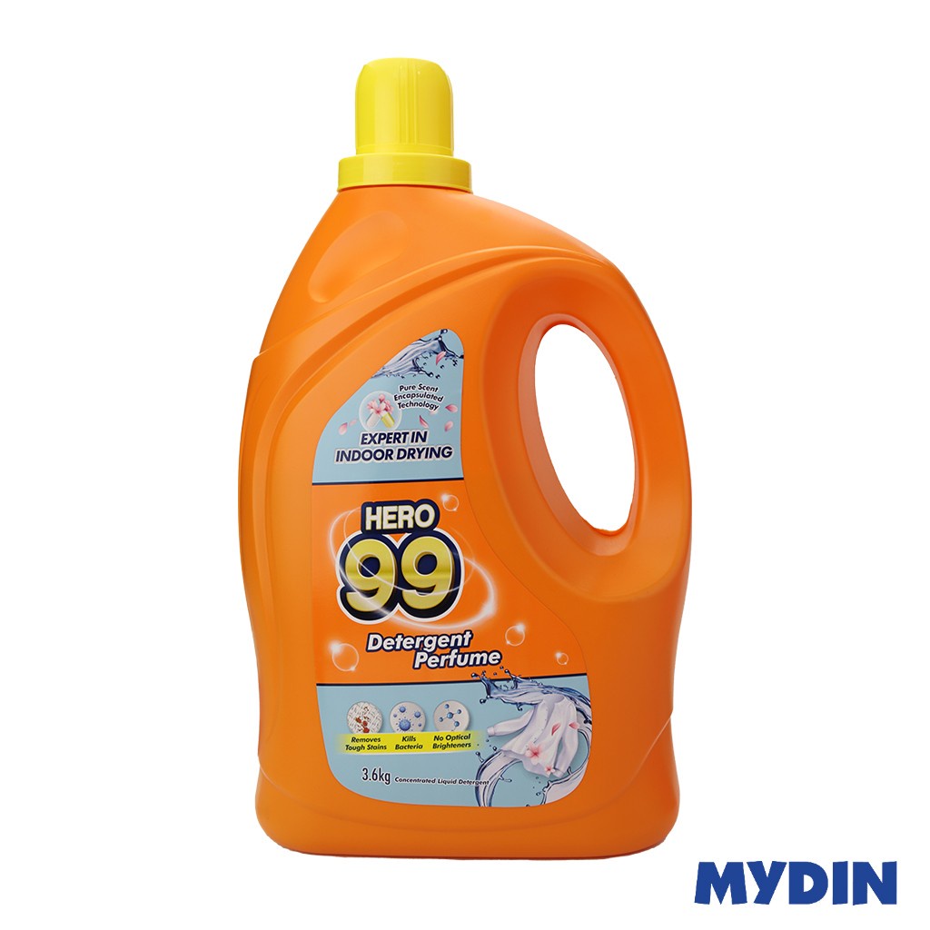 Hero 99 Deterg Liq, 3.6kg, I/dry