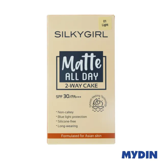 Silkygirl Matte All Day Pwd 2way, 9g, 03