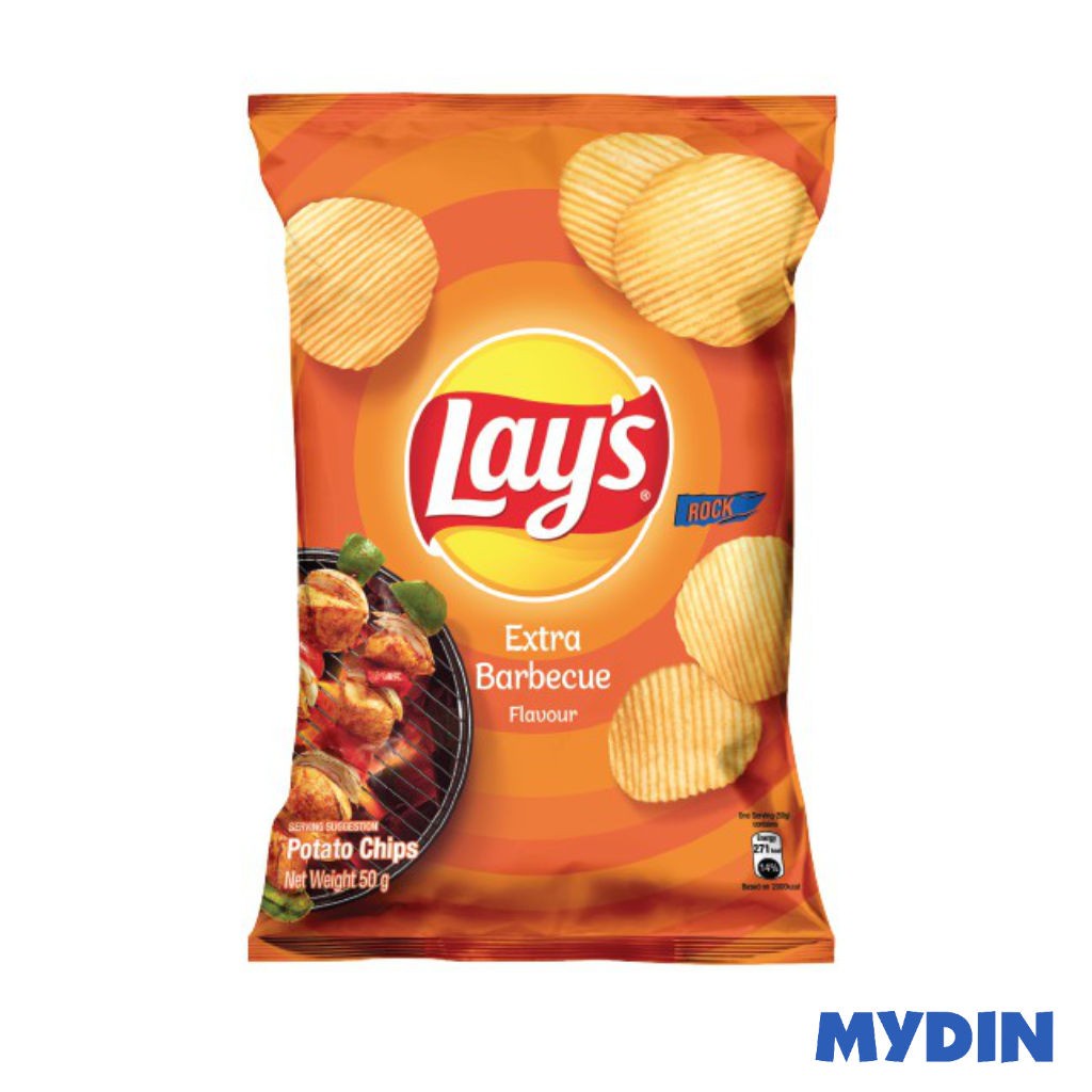 Lays Potato Chips Bbq 50g