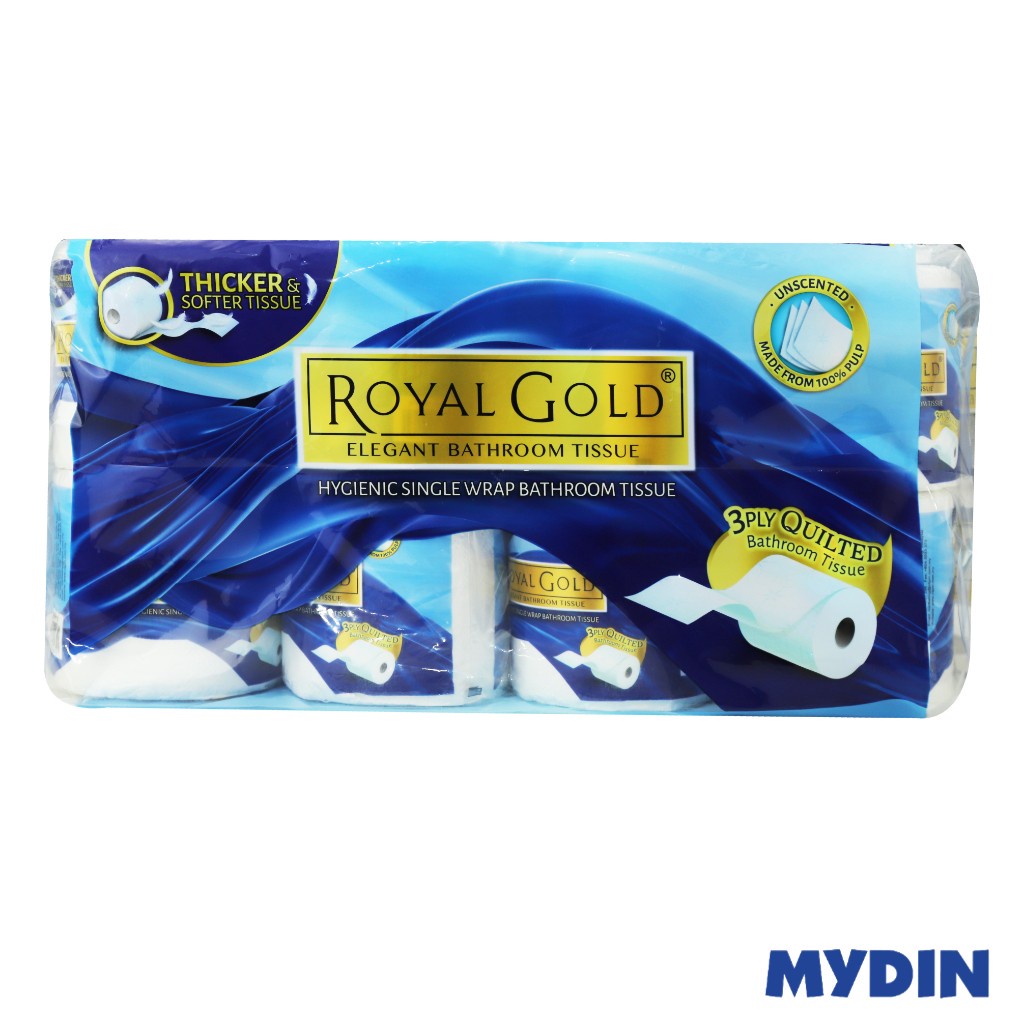 Royal Gold Elegent Toilet Roll 16×200s