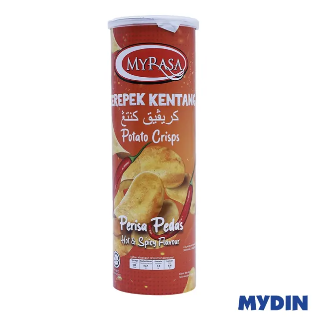 Myrasa Potato Chips, 110g, Hot & Spicy