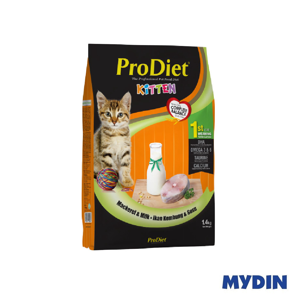 Prodiet Cat Fd Kitten 1.3kg Mac&mlk