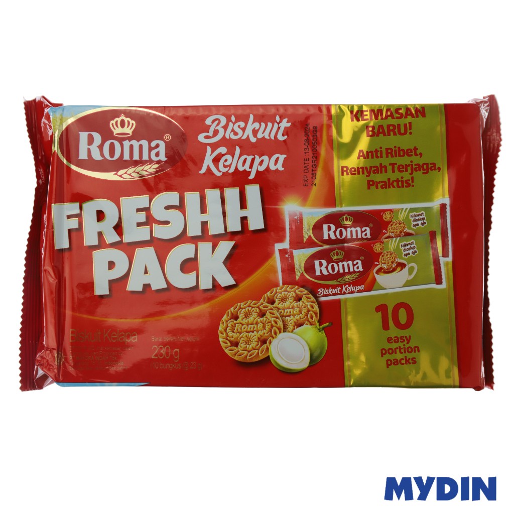 Roma Fresh Pack Bisc Kelapa 230g