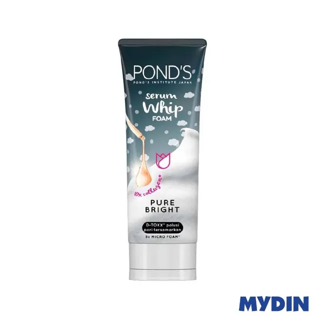 Ponds Serum Whip Foam, 100g, Pure Bright
