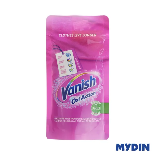 Vanish Stain Remover Pwd Ref, 120g, Pink