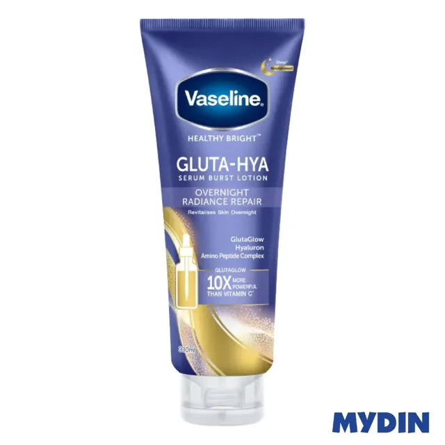 Vaseline Gluta-Hya Lot, 300ml, Overnight