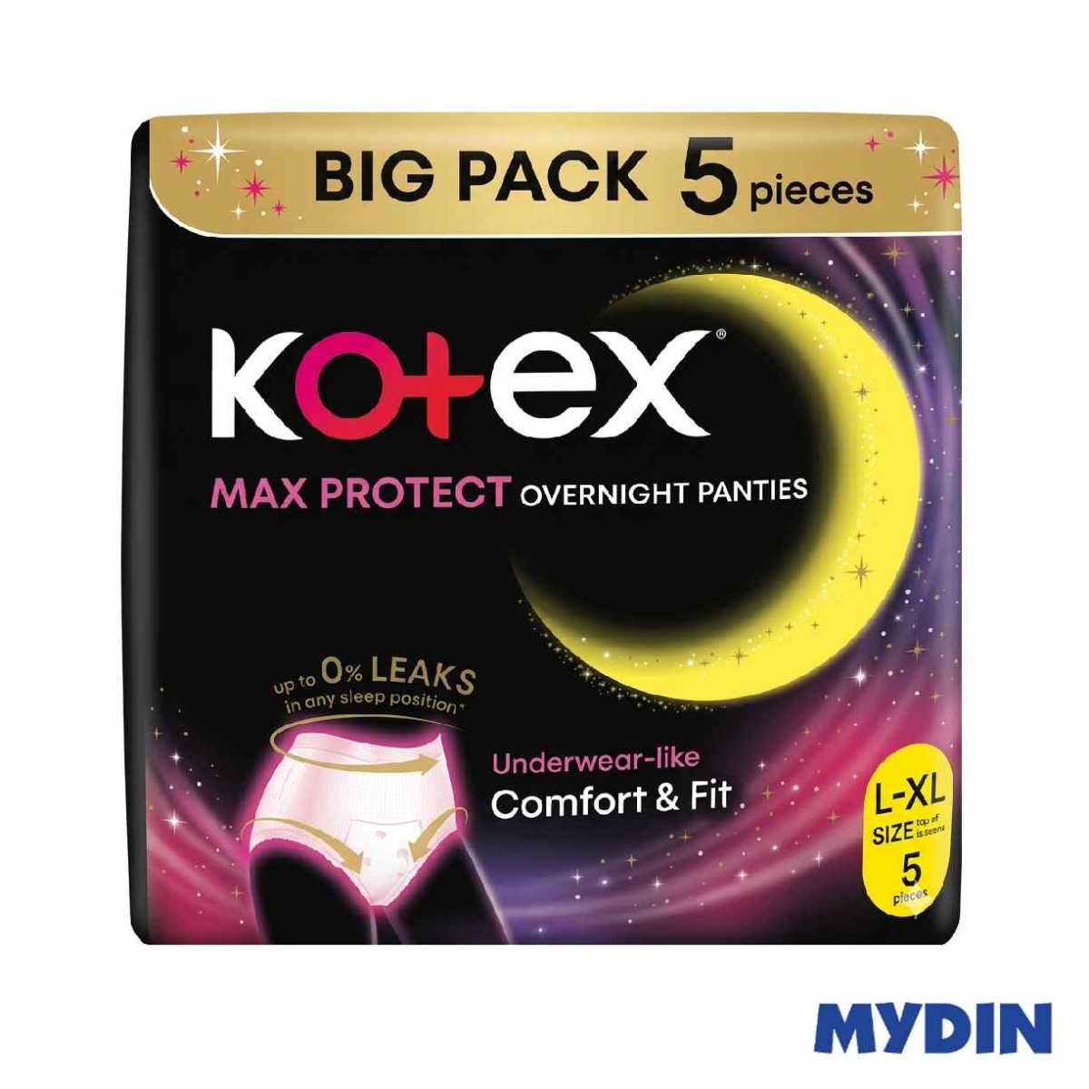 Kotex Overnight Pants L-Xl 5S
