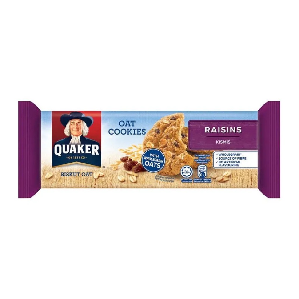 Quaker Oats Cookies, 100g, Raisin