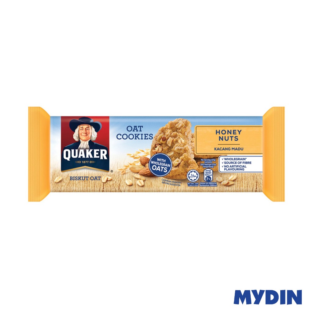 Quaker Oats Cookies, 100g, Honey Nut