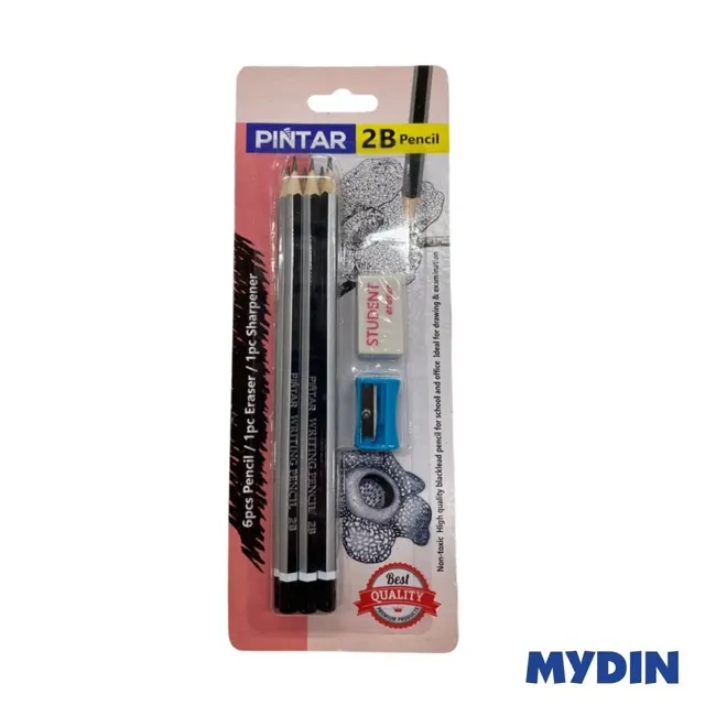 Pintar Oxford Pencil 2b Set 6S Ptr1502b