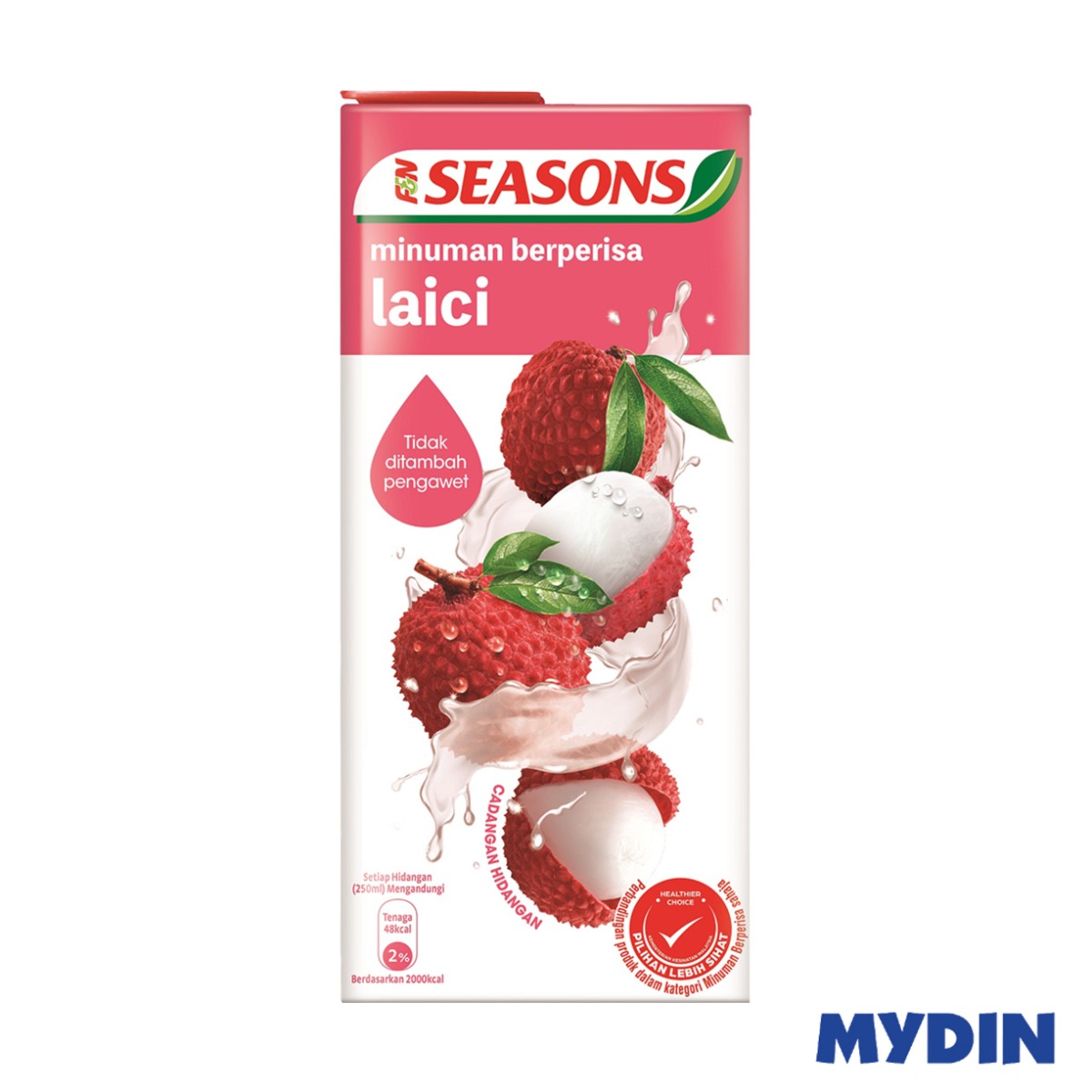F&n Season Tetrapack, 1L, Lychee