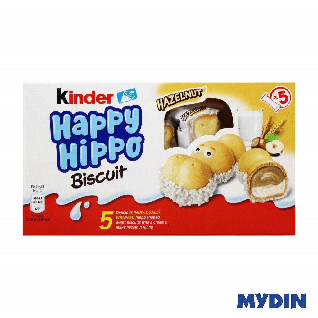 Kinder Hpy Hippo Choc M/hzlnt 103g