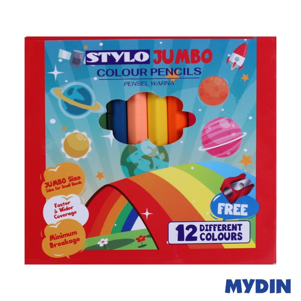 Stylo Jumbo Col Pencil 12S Rfsa400-012