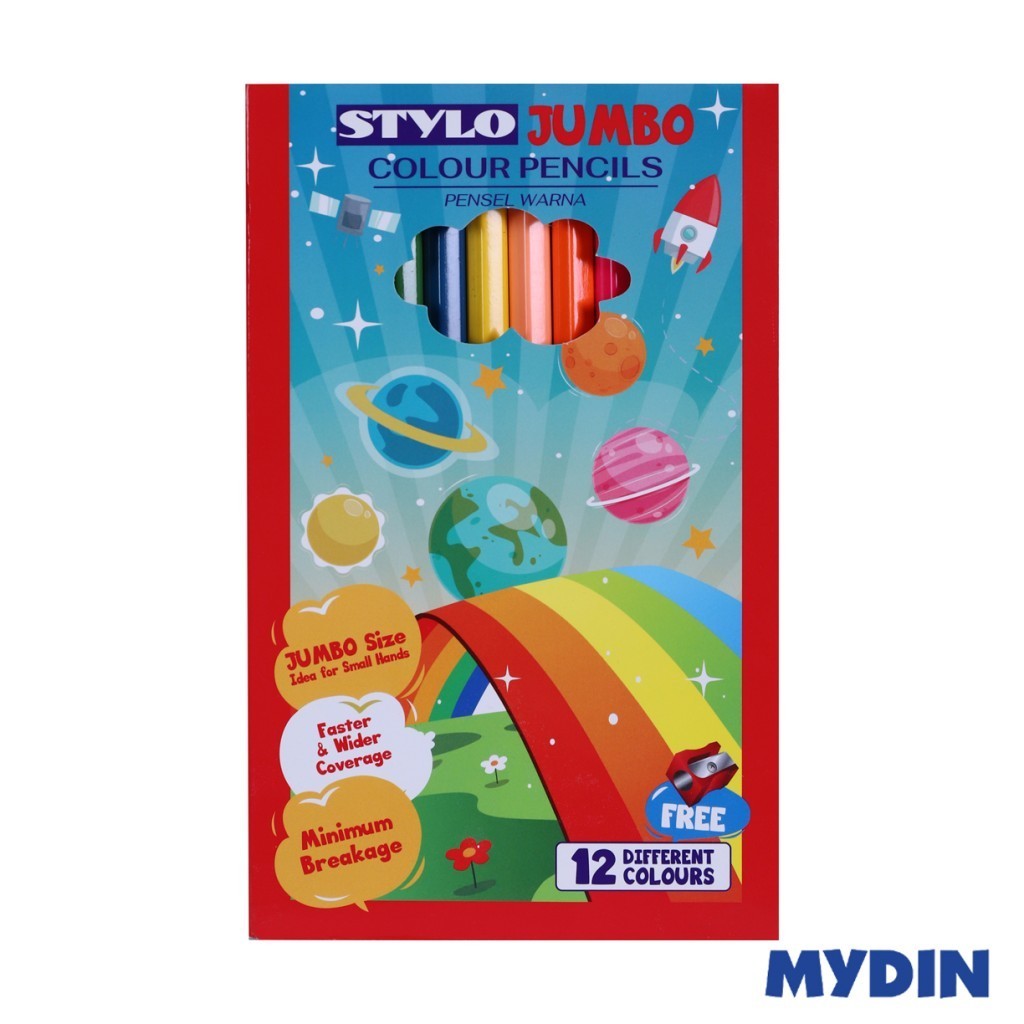 Stylo Jumbo Col Pencil 12L Rfsa670-013