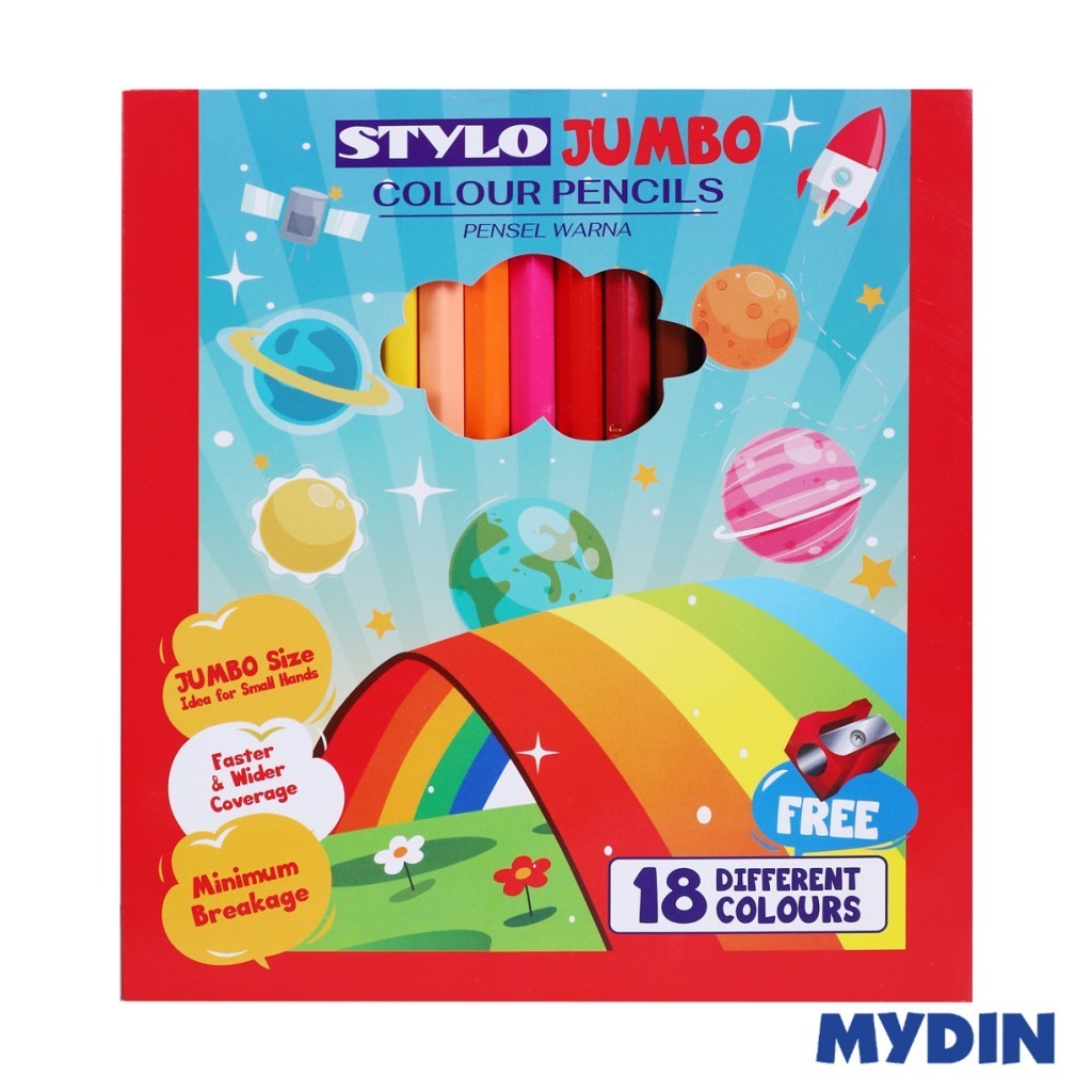Stylo Jumbo Col Pencil 18L Rfsa960-014