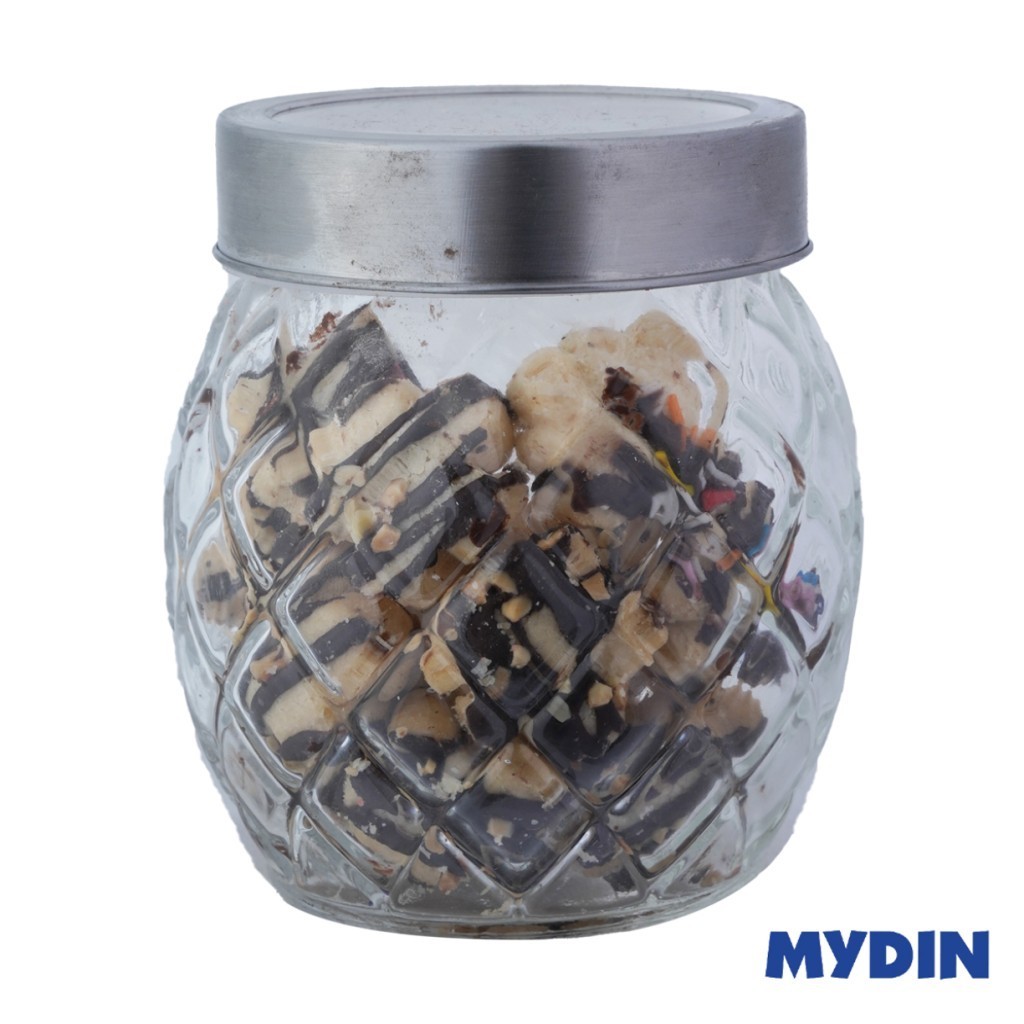 Glass Canister 800ml M/lid Sp-042dm
