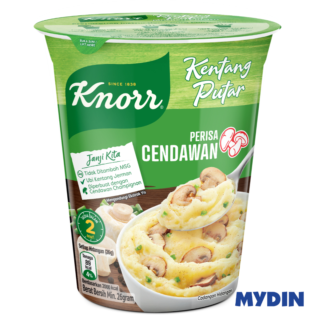 Knorr Cup Mashed Pot Mushrm 26g